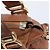 Chloé Chloe Marcie Hand Bag Leather 2way Brown Gold - vista 21