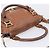 Chloé Chloe Marcie Hand Bag Leather 2way Brown Gold - vista 6