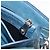 Miu Miu Matelasse Chain Shoulder Bag Vitellolux Blue Silver - vista 29