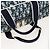 Christian Dior Trotter Canvas Boston Bag PVC 2way Navy Silver - vista 7