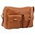 GUCCI Bamboo Shoulder Bag Leather Brown Gold