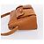 GUCCI Bamboo Shoulder Bag Leather Brown Gold - vista 4