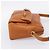 GUCCI Bamboo Shoulder Bag Leather Brown Gold - vista 5