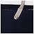 CHANEL Hand Bag Cotton jersey Navy Silver CC - vista 14