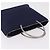 CHANEL Hand Bag Cotton jersey Navy Silver CC - vista 6