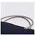 CHANEL Hand Bag Cotton jersey Navy Silver CC - vista 8