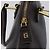 FENDI Hand Bag Leather Dark Brown Gold Tone - vista 10