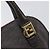 FENDI Hand Bag Leather Dark Brown Gold Tone - vista 18