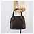 FENDI Hand Bag Leather Dark Brown Gold Tone - vista 25