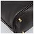 FENDI Hand Bag Leather Dark Brown Gold Tone - vista 8