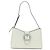 Jimmy Choo Cheri Crystal Hobo Shoulder Bag Leather White Silver - vista 13