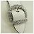 Jimmy Choo Cheri Crystal Hobo Shoulder Bag Leather White Silver - vista 19