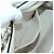 Jimmy Choo Cheri Crystal Hobo Shoulder Bag Leather White Silver - vista 24