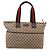 GUCCI GG Canvas Web Sherry Line Tote Bag Beige 155524 - vista 2