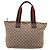 GUCCI GG Canvas Web Sherry Line Tote Bag Beige 155524 - vista 3