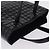 CHANEL Patent leather Hand Bag Leather Black Silver CC - vista 7