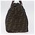 FENDI Zucca Canvas Hand Bag Black Brown - vista 5