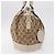 GUCCI GG Canvas Hand Bag Beige Gold 247902 - vista 6