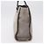 CHANEL Chain Deauville Tote Bag Canvas Gray Silver CC - vista 4