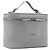 Christian Dior D-Lite Vanity Cosmetic Pouch Canvas Gray Silver