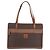 Céline CELINE Macadam Canvas Tote Bag PVC Leather Brown Gold - vista 2