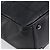 CHANEL Choco Bar Hand Bag Leather Black Silver CC - vista 11