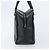 CHANEL Choco Bar Hand Bag Leather Black Silver CC - vista 4