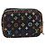 LOUIS VUITTON Monogram Multicolor Trousse Wapity Pouch Black M58034 - vista 3