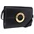Céline CELINE Circle Shoulder Bag Leather Black Gold
