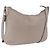 FENDI Celeria Shoulder Bag Leather Silver 8BT147