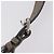 FENDI Celeria Shoulder Bag Leather Silver 8BT147 - vista 12