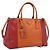PRADA Galleria Hand Bag Saffiano 2way Orange Gold