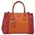 PRADA Galleria Hand Bag Saffiano 2way Orange Gold - vista 2