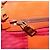 PRADA Galleria Hand Bag Saffiano 2way Orange Gold - vista 23