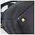 PRADA Handtasche Leder Schwarz Goldfarben - Ansicht 11