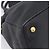 PRADA Handtasche Leder Schwarz Goldfarben - Ansicht 13