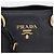 PRADA Handtasche Leder Schwarz Goldfarben - Ansicht 15