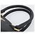 PRADA Handtasche Leder Schwarz Goldfarben - Ansicht 8