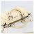 Miu Miu Hand Bag Leather 2way Ivory Silver - vista 10