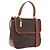 Céline CELINE Macadam Canvas Hand Bag PVC Leather 2way Brown Gold
