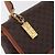Céline CELINE Macadam Canvas Hand Bag PVC Leather 2way Brown Gold - vista 21
