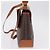 Céline CELINE Macadam Canvas Hand Bag PVC Leather 2way Brown Gold - vista 4