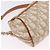 Christian Dior Trotter Canvas Romantic Chain Bag PVC Beige Silver - vista 14