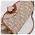Christian Dior Trotter Canvas Romantic Chain Bag PVC Beige Silver - vista 6