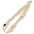 LOUIS VUITTON Bandeau BB Louisette Scarf Silk Beige M79619 LV