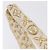 LOUIS VUITTON Bandeau BB Louisette Scarf Silk Beige M79619 LV - vista 6