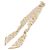 LOUIS VUITTON Bandeau BB Louisette Scarf Silk Beige M79619 LV - vista 7