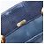 FENDI Bolsa de mão em couro azul marinho e dourado - vista 20