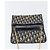 Christian Dior Trotter Canvas Chain Shoulder Bag Navy Gold - vista 12