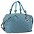 Christian Dior Panarea Boston Bag Coated Canvas Blue Silver